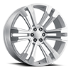 6 LUG RT-4 SILVER / MACHINED FACE