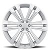 6 LUG RT-4 SILVER / MACHINED FACE
