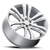 6 LUG RT-4 SILVER / MACHINED FACE