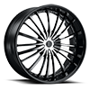 5 LUG NO48 GLOSSY BLACK / MACHINED FACE