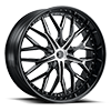 5 LUG NO49 GLOSSY BLACK / MACHINED FACE