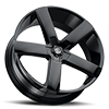 5 LUG NO65 GLOSSY BLACK