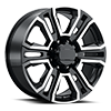 8 LUG RT-81 GLOSS BLACK MACHINED FACE
