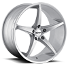 TR70 Silver Milled Spokes 