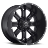8 LUG 535 SATIN BLACK WITH MILLED ACCENTS