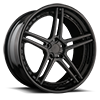 AGL15 Matte Black with Gloss Black Lip