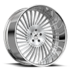 5 LUG CHILE BRUSHED CENTER CHROME LIP