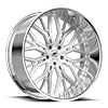 5 LUG MAGNOLIA BRUSHED CENTER CHROME LIP