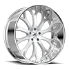 5 LUG TANGO BRUSHED CENTER CHROME LIP