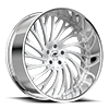 5 LUG VAMOS BRUSHED CENTER CHROME LIP