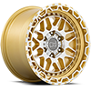 6 LUG HOLCOMB GOLD MIRROR MACHINED FACE