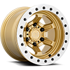 Offshoot Beadlock Gloss Gold w/ Machined Ring