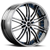 BS4 Silver and Blue with Chrome Lip