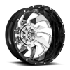 Cleaver Dually Rear - D240 Chrome w/ Black Lip