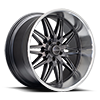 R508 Alcatraz Matte Gunmetal Milled w/ Diamond Cut Lip