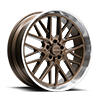 R502 Kingpin Matte Bronze w/ Diamond Cut Lip