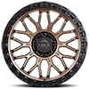 6 LUG COMBAT MATTE BRONZE W MATTE BLACK RING