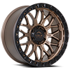 6 LUG COMBAT MATTE BRONZE W MATTE BLACK RING