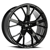 5 LUG REPLICA 224 GLOSS BLACK