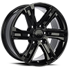 6 LUG REPLICA 269 GLOSS BLACK