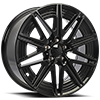 5 LUG REPLICA 322 GLOSS BLACK