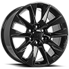 6 LUG REPLICA 326 GLOSS BLACK