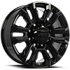 8 LUG REPLICA 327 GLOSS BLACK