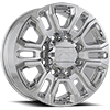 8 LUG REPLICA 327 CHROME