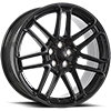5 LUG REPLICA 329 GLOSS BLACK