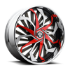 Sleeper - S719 Brushed w/ red and black accents