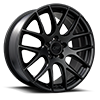 5 LUG AUTOBAHN SATIN BLACK