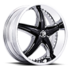 Reflection X Chrome w/ Black Inserts