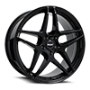 5 LUG BOOST GLOSS BLACK