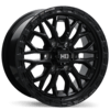 Muramasa Black w/ Grey Milling - 1in Lip
