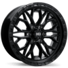 Muramasa Black w/ Grey Milling - 20in