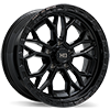 Muramasa Black w/ Grey Milling - 2in Lip