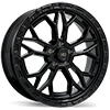 Muramasa Black w/ Grey Milling - 1in Lip