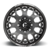 8 LUG FF19D - FRONT CANDY BLACK AND MILLED