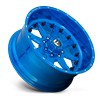 8 LUG FF25 TRANSLUCENT CANDY BLUE & MILLED