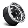 8 LUG FF26 GLOSS BLACK & MILLED