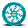 5 LUG FF41 - 5 LUG CORTEZ TEAL & MILLED