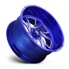 6 LUG FF41 - 6 LUG ANODIZED BLUE/MILLED