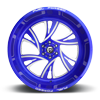 6 LUG FF41 - 6 LUG ANODIZED BLUE/MILLED