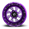 8 LUG FF41 - 8 LUG CANDY PURPLE W/ MILLED WINDOWS
