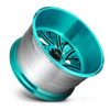 5 LUG FF41 - 5 LUG BRUSHED CORTEZ TEAL