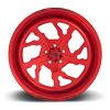 5 LUG FF51 - 5 LUG CANDY RED