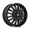 8 LUG ARC DUALLY FRONT - D868 GLOSS BLACK MILLED