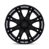 Fuel 1-Piece Wheels Darkstar - FC853MB