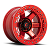 5 LUG BLOCK BEADLOCK - D123 CANDY RED