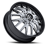 Fuel 1-Piece Wheels Catalyst Dually - D406